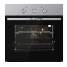 Встраиваемый духовой шкаф электрический Gorenje BO6727E03NX, черный/серебристый