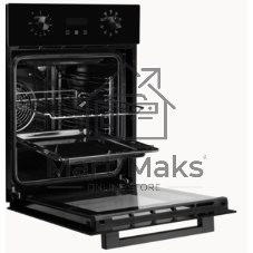 Духовой шкаф электрический Monsher MOE 4592 Noir ширина 45 см, High-Tech, 50 л, гидролизная очистка, 9 режимов, черный