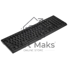 Клавиатура Qumo Office Element K65 проводная, USB Type-A, чёрный