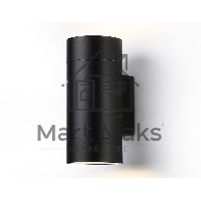 Светильник Ambrella light ST3304/2 BK черный IP54 GX53/2 max 15W 205*90*140