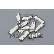 Разъем FPC Half Coverage Top Contact 1.0K-BS-12PWB 12 pin высота 2мм шаг 1мм 10 шт Разъем FPC Half Coverage Top Contact 1.0K-BS-12PWB 12 pin высота 2мм шаг 1мм 10 шт
