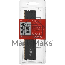 Оперативная память XPG Gaммix D35, DDR4, 32GB (1x32 GB), 3200 MHz, CL16, DIMM, радиатор, черный