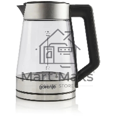 Чайник электрический Gorenje K17TRG 1.7л. 2200Вт белый корпус: металл