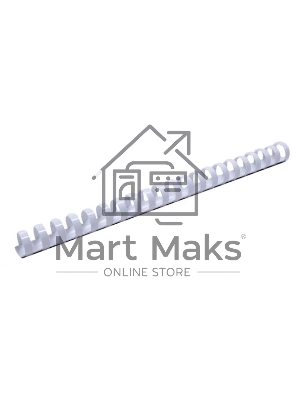 Пружины для переплета пластиковые Fellowes Lamirel LA-7867401 14мм белый 100 шт