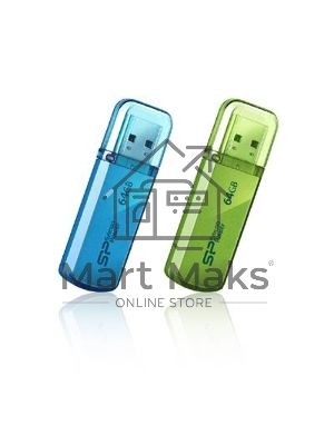 Флешка USB 64Gb Helios 101 SP064GbUF2101V1N USB 2.0 зеленый