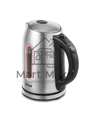 Чайник электрический Kitfort КТ-6106 Мощность 1850–2200 Вт.Емкость 1,7 л.Режимы нагрева от 40 до 90 °С