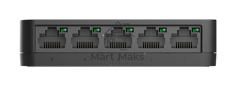 Коммутатор D-Link DGS-1005A Unmanaged Switch 5x1000Base-T, plastic case
