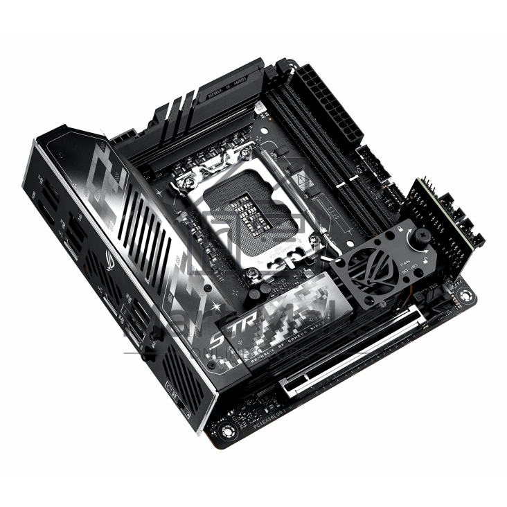 Материнская плата ASUS ROG STRIX Z890-I GAMING WIFI, LGA1851, Intel Z890, 2xDDR5, 2xSATA, 2xM.2, 1xPCI-E 5.0 x16, 1xHDMI, 2xThunderbolt 4, 1x2.5Gb LAN, 9xUSB-A, 1xUSB-C, 5.1, Mini-ITX