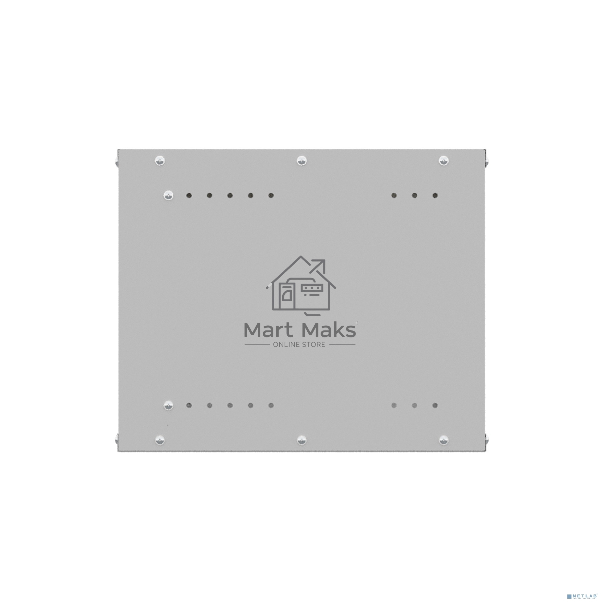 Шкаф коммутационный NTSS LIME (NTSS-WL6U5545GS) настенный 6U 550x450мм пер.дв.стекл несъемн.бок.пан. 30кг серый 110град.