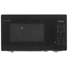 Микроволновая печь Sharp R-2800RK черный, 20 л, 800 Вт, переключатели - сенсор
