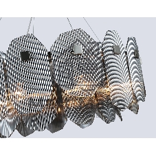 Светильник Ambrella light LH31203/8 SN/SM сатин никель/дымчатый E14*8 max 40W D650*270