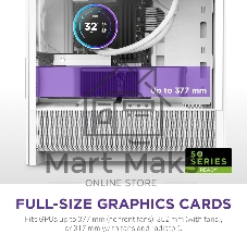 Компьютерный корпус без блока питания Case NZXT H3 Flow (2025), Midi-Tower, TG, 1x120мм, 1xUSB-A 3.2 + 1xUSB-C 3.2, mATX, mITX White