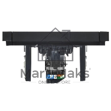 Розетка компьютерная RJ45 кат.5E FORTE&PIANO FP132 черный IEK FP-K10-1-K02