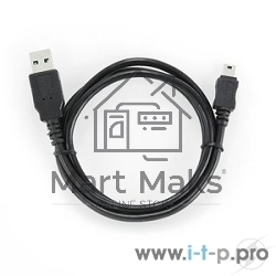 Кабель Gembird/Cablexpert CC-5PUSB2D-0.3M Кабель USB 2.0, мультиразъем USB, AM/miniB 5P, 30sm, пакет