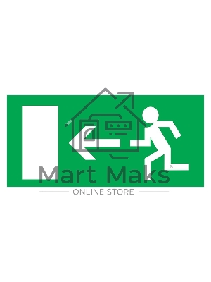 Табличка ПВХ эвакуационный знак 