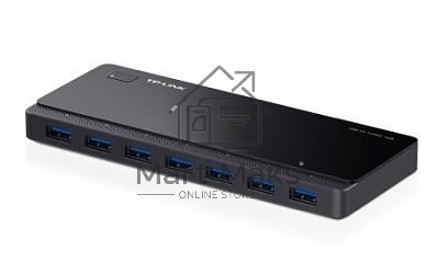 Сетевое оборудование TP-Link UH700 7 ports USB 3.0 Hub,Desktop, a 12V/2.5A Power Adapter included
