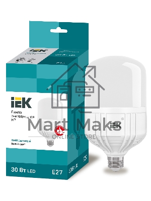 Лампа cветодиодная Iek LLE-HP-30-230-40-E27 HP 30Вт 230В 4000К E27 IEK