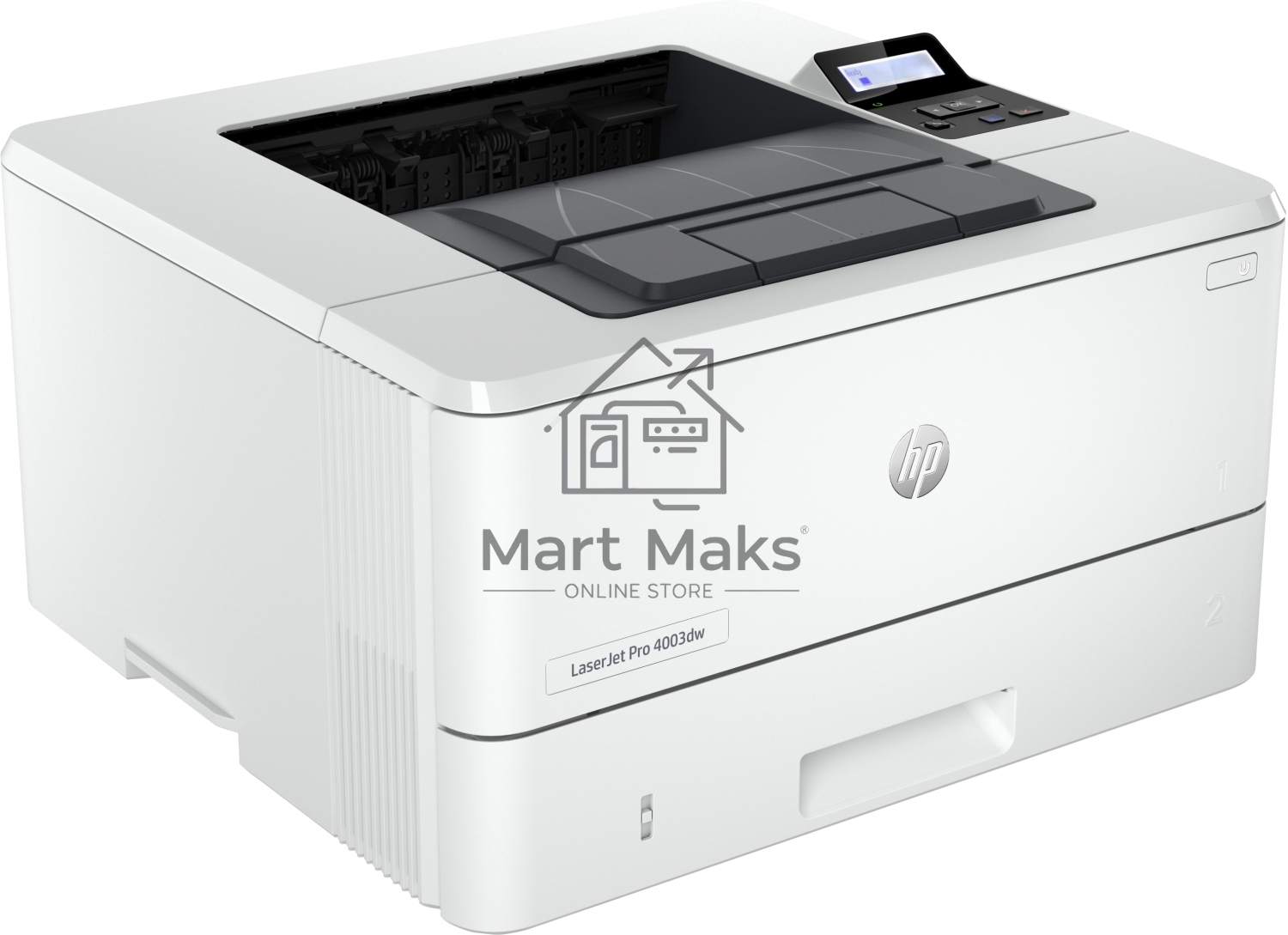 Принтер лазерный HP LaserJet Pro M4003dw (2Z610A), A4, ч/б, до 40 стр/мин., 1200 x 1200 dpi, USB, RJ-45, Wi-Fi, Air Print, Mopria