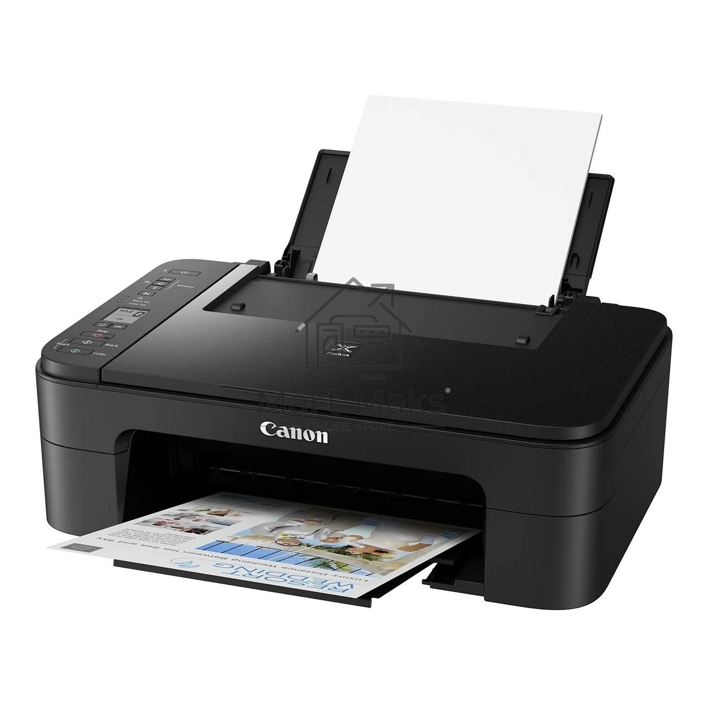 МФУ струйный Canon PIXMA TS3340 (3771C007), A4, цветной, печ. 7.7 стр/мин (ч/б) 4 стр/мин (цвет), 1200 x 4800 dpi (принтер) 600x1200dpi (сканер), USB, Wi-Fi, Air Print, Mopria