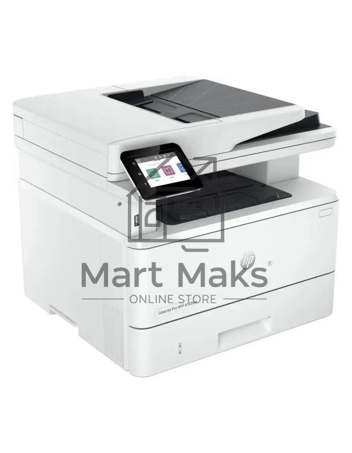 МФУ лазерный HP LaserJet Pro 4103fdn (2Z628A), A4, ч/б, печ. до 40 стр/мин., скан. до 29 стр/мин. (ч/б) 20 стр/мин. (цвет), 1200 x 1200 dpi, USB, RJ-45, Air Print, Mopria