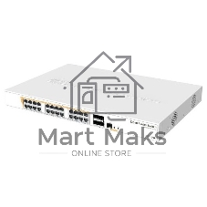 Маршрутизатор MIKROTIK CRS328-24P-4S+RM 24 SFP+