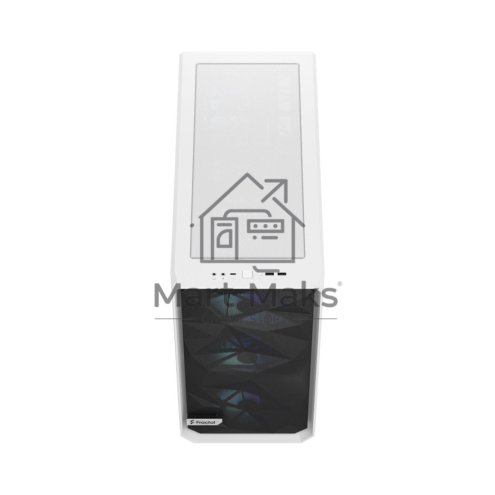 Корпус Fractal Design Meshify 2 RGB White TG Clear Tint / FD-C-MES2A-08