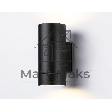 Светильник Ambrella light ST3304/2 BK черный IP54 GX53/2 max 15W 205*90*140