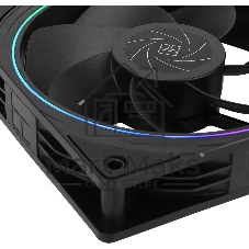 Кулер для корпуса Thermalright TL-S12R Reverse (120x120x25mm, 4-pin PWM, ARGB, 47.6CFM, 23.2dBA, 1500RPM, черный)