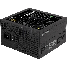 Блок питания Gigabyte P750GM (GP-P750GM), 750Вт, 80 PLUS Gold, 120мм, модульный, черный