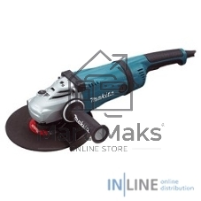 Шлифовальные машины Makita GA9030SF01 УШМ,ф230мм,{2400Вт,6600об\м,5.1кг,кор,суперфланец,плавный пуск,антивиб рукоятка}