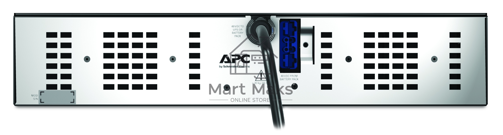 Батарея APC Smart-UPS X 48V External Battery Pack SMX48RMBP2U RM 2U/Tower, for SMX750I, SMX1000I, SMX1500RMI2U, SMX1500RMI2UNC