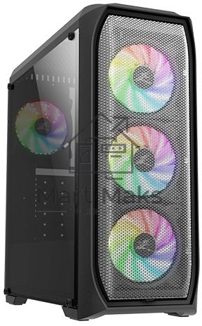 Компьютерный корпус ZALMAN N5 MF, ATX, BLACK, WINDOW, 1x5.25