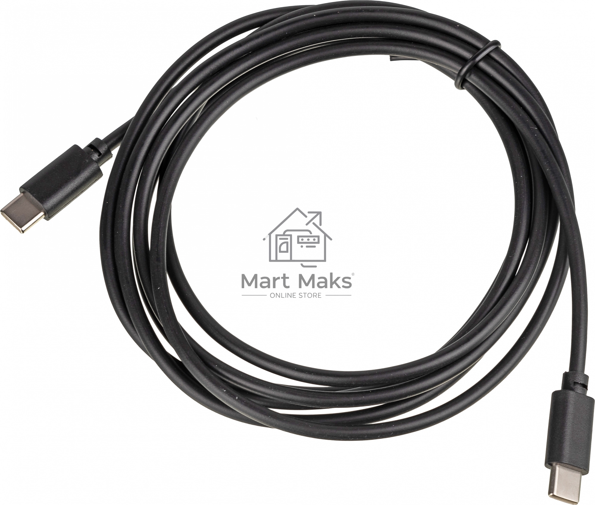 Кабель USB Type-C (m)-USB Type-C (m) 2м черный