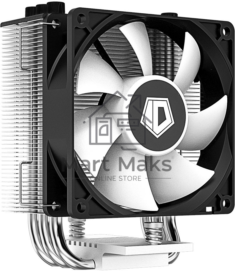 Кулер ID-COOLING SE-903-XT черный 92мм алюминий+медь 2200rpm 26db 4-pin 130w 123мм
