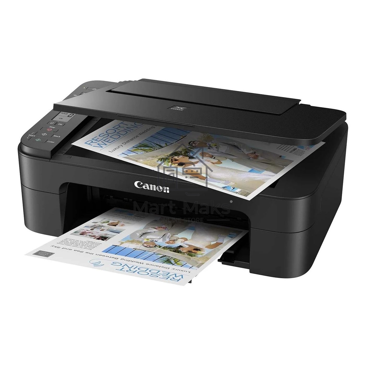МФУ струйный Canon PIXMA TS3340 (3771C007), A4, цветной, печ. 7.7 стр/мин (ч/б) 4 стр/мин (цвет), 1200 x 4800 dpi (принтер) 600x1200dpi (сканер), USB, Wi-Fi, Air Print, Mopria