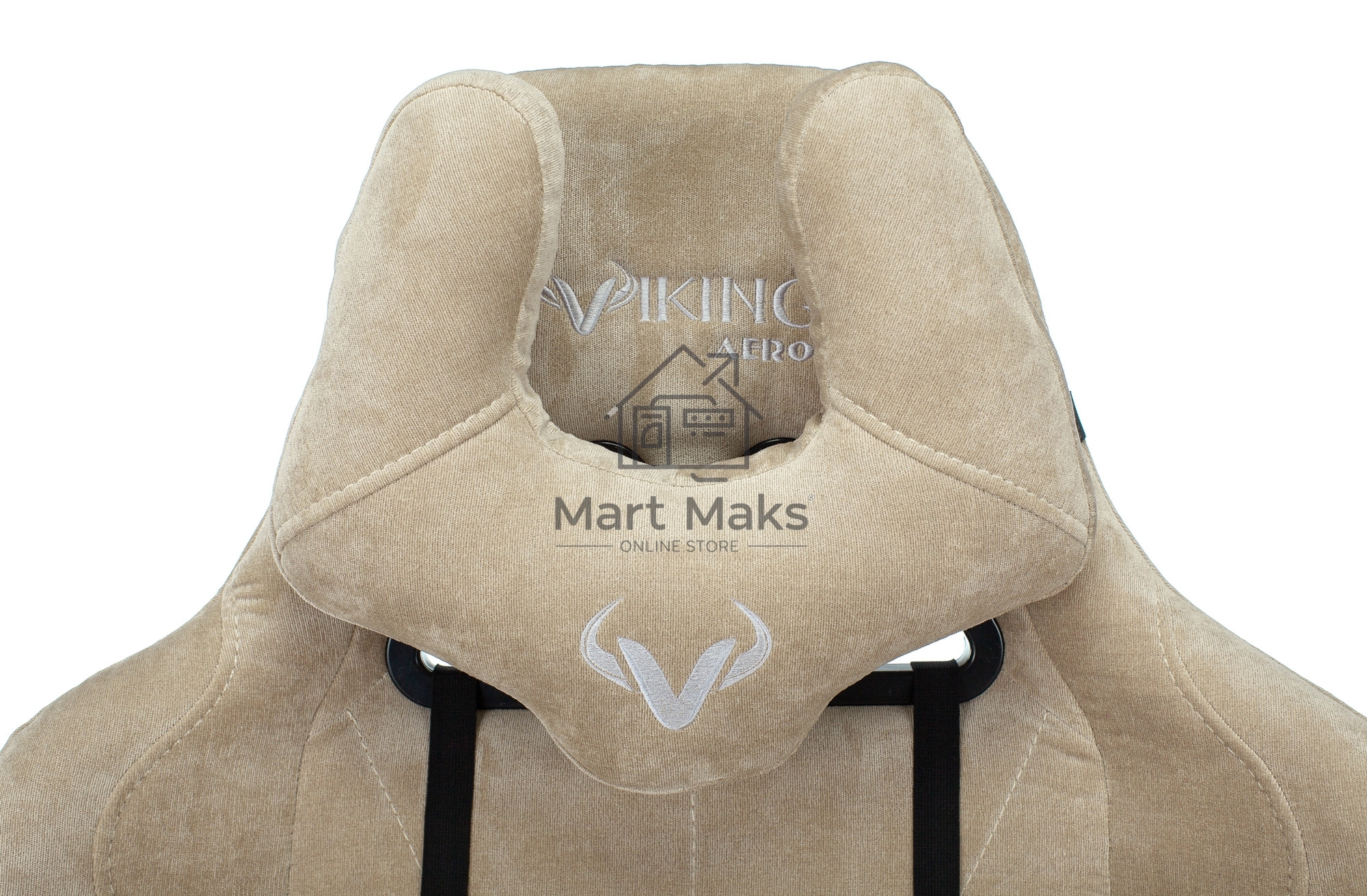 Кресло игровое Бюрократ VIKING KNIGHT LT21 FABRIC песочный крестовина металл/пластик