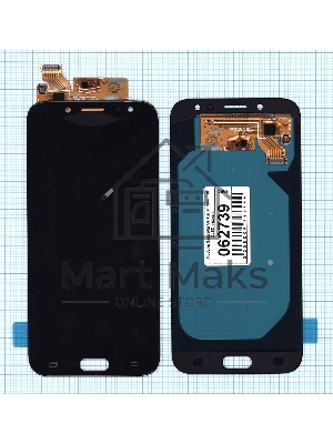 Дисплей для Samsung Galaxy J7 (2017) SM-J730FM в сборе с тачскрином (OLED) черный