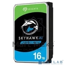 Жесткий диск SEAGATE SATA 16TB 7200RPM 6GB/S 256MB ST16000VE002