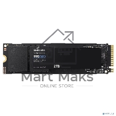 Накопитель SSD Samsung 990 EVO, 2000Gb, PCIe 4.0 x4, M.2 2280, NVMe, R/W 5000/4200