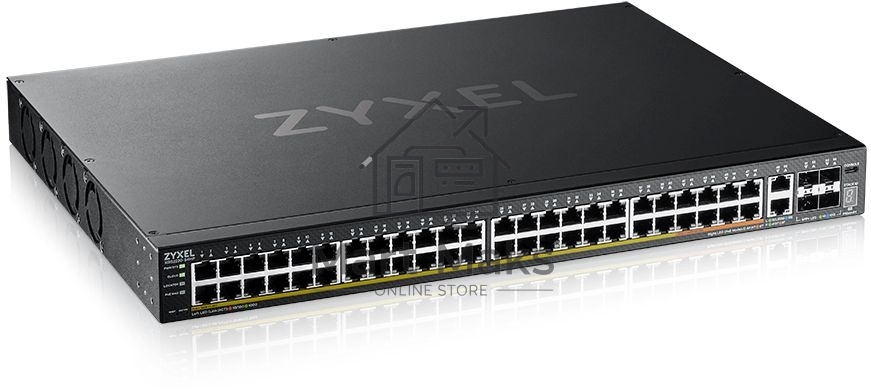 Коммутатор L3 Access Zyxel NebulaFlex Pro XGS2220-54FP, rack 19