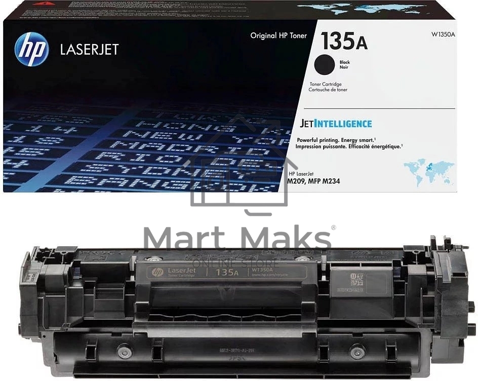 Картридж лазерный HP 135A Black Original LaserJet Toner Cartridge