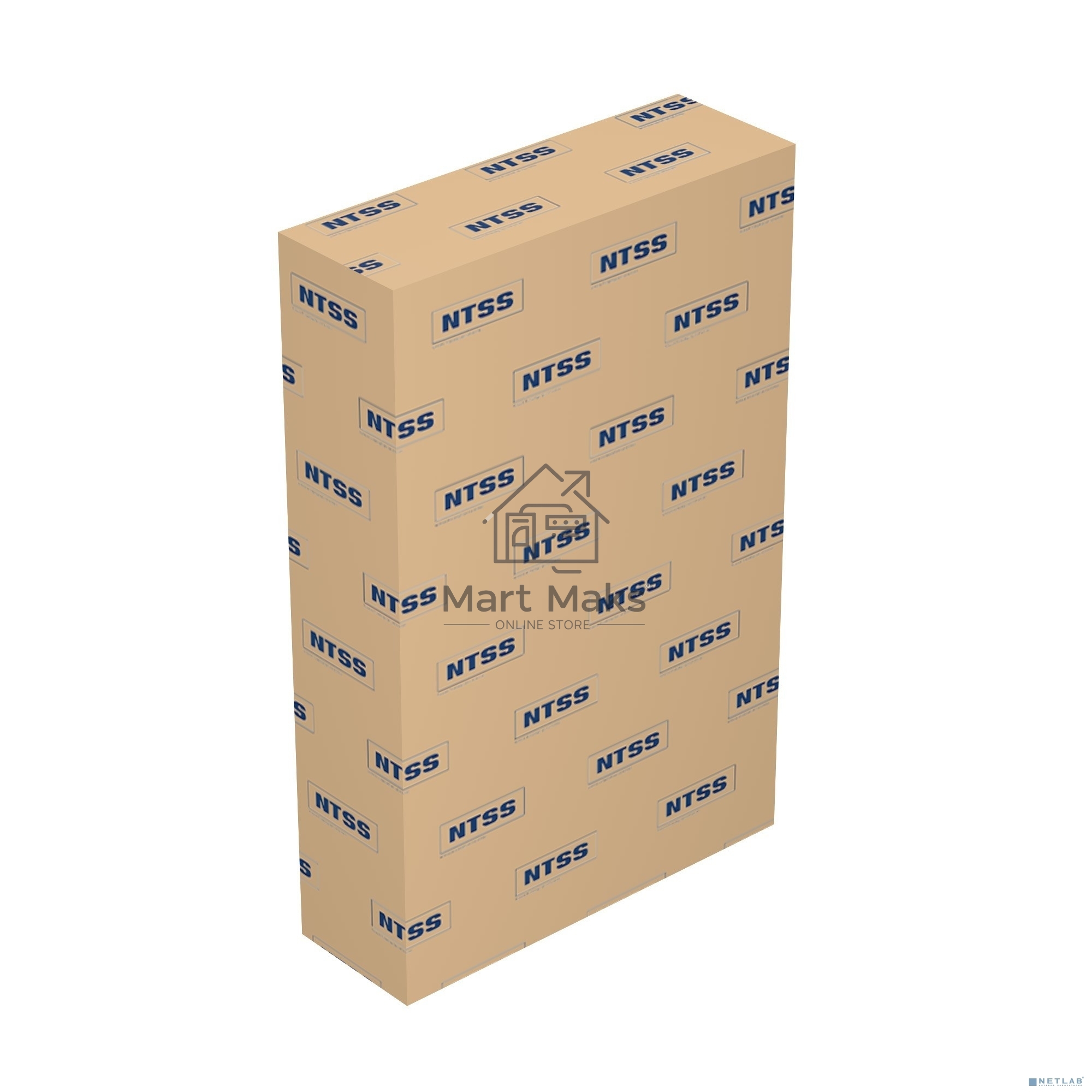 Шкаф коммутационный NTSS Премиум (NTSS-W6U6045GS-2) настенный 6U 600x450мм пер.дв.стекл 60кг серый IP20 сталь