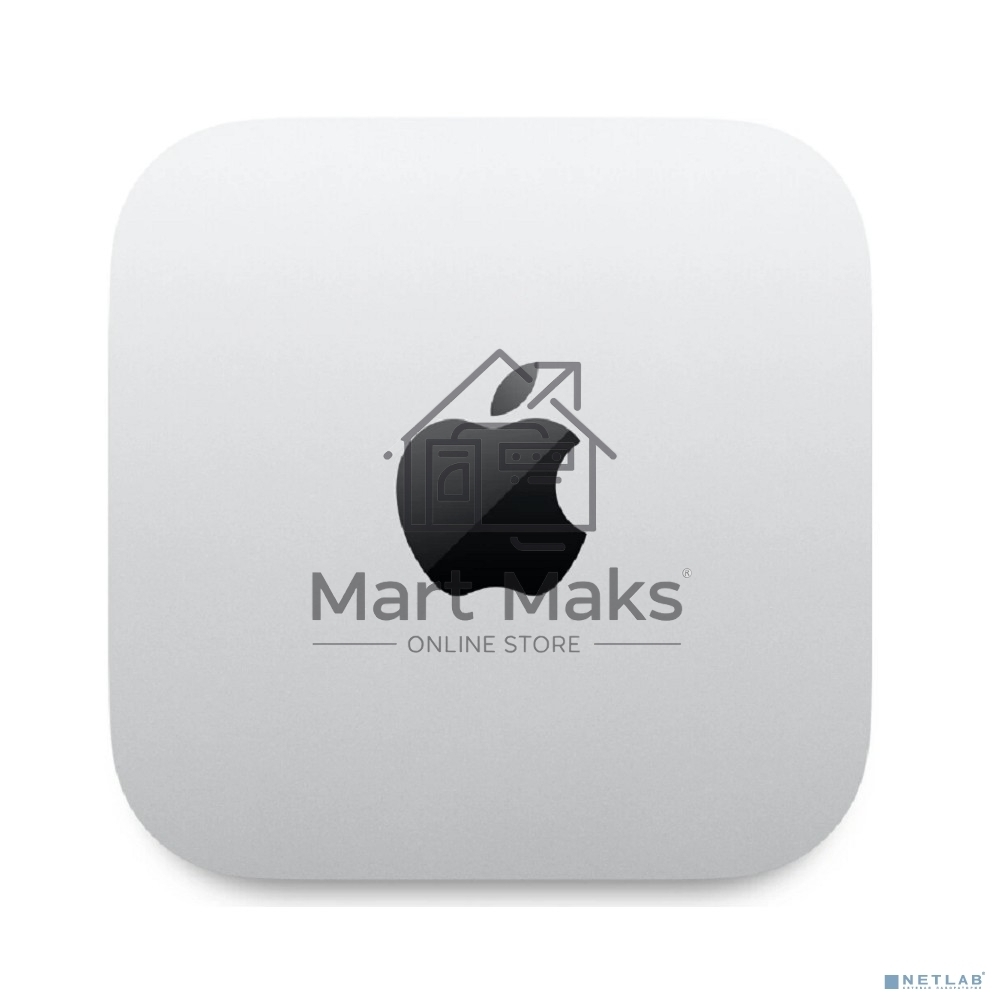 Компьютер Apple Mac Mini Silver (M4 Pro, 12C CPU, 16C GPU/24Gb/512Gb SSD) (MCX44RU/A)