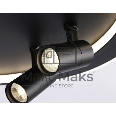 Светильник Ambrella light FL51393/1+2 BK черный 3000K-6400K 65W 560*480*120 (ПДУ РАДИО 2.4G)