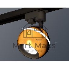 Светильник Ambrella light XT1105001 PYG/SBK золото желтое полированное/черный песок MR16 GU5.3 LED 3W 4200K