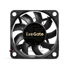 Вентилятор 24В DC ExeGate EX06015B2P-24 (60x60x15 мм, 2-Ball (двойной шарикоподшипник), 2pin, 5000RPM, 35dBA)