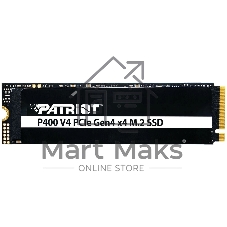 Накопитель SSD Patriot PCIe 4.0 x4 4Tb P400VP4TbM28H P400 V4 M.2 2280