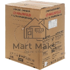 Стиральная машина Maunfeld MFWM129WH05 белый, загрузка фронтальная 9 кг, 1200 об/мин., класс: А+++