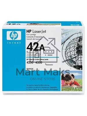 Картридж лазерный HP Q5942A черный для LJ 4250/4350 10 000 стр.