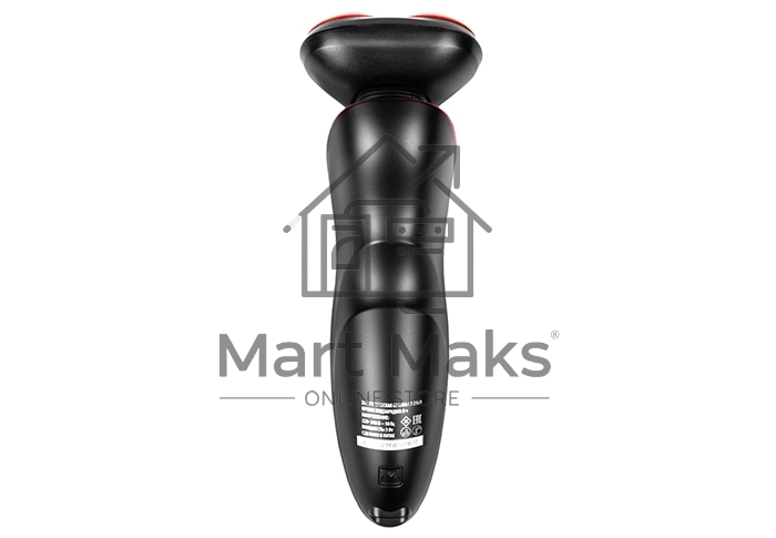 Бритва Centek CT-2168 (красн) ротор 3D, +ВЛАЖНОЕ БРИТЬЁ, 3 плав.головки, 2-ные лезвия, до 50 мин раб